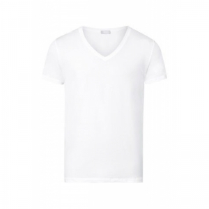 t-shirt v-hals 0101 white