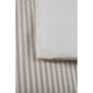 donsovertrek beige