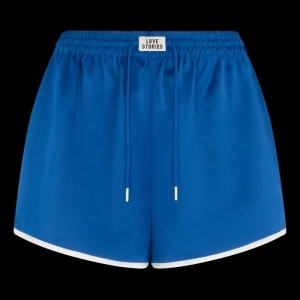 Short blauw  