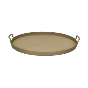 metalen dienblad beige